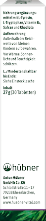 Gute Laune Tabletten 30 St hübner