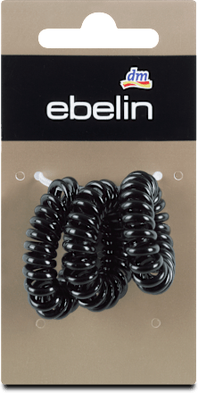 Elastici a spirale neri ebelin