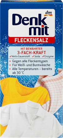 Fleckensalz für Wäsche Denkmit