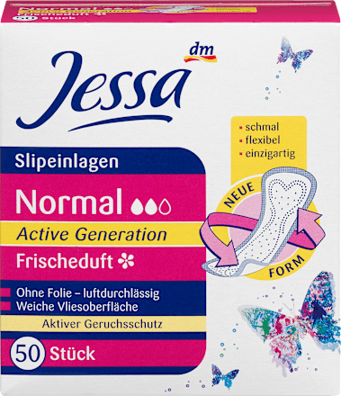 Slipeinlagen Normal Active Generation Frischeduft Jessa