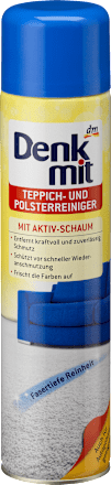 Teppich- und Polsterreiniger mit Aktivschaum Denkmit