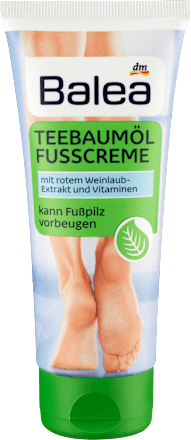 Fußcreme Teebaumöl  Balea