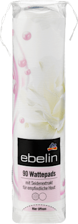 Płatki kosmetyczne z ekstraktem z jedwabiu ebelin