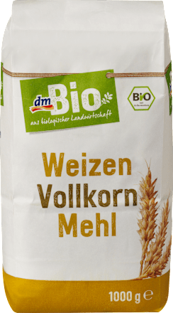 Mehl, Weizen Vollkorn dmBio