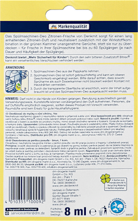 Spülmaschinen-Deo Zitronen-Frische Denkmit