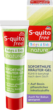 Soforthilfe Kräuter-Gel nature S-QUiTO free