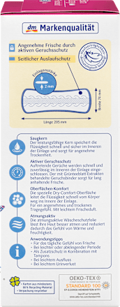 Slipeinlagen Extra Lang mit Frischeduft Jessa