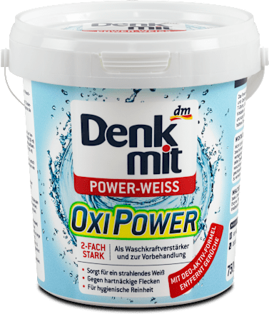 Препарат за петна на бели тъкани Oxi Power Denkmit