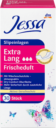 Slipeinlagen Extra Lang mit Frischeduft Jessa