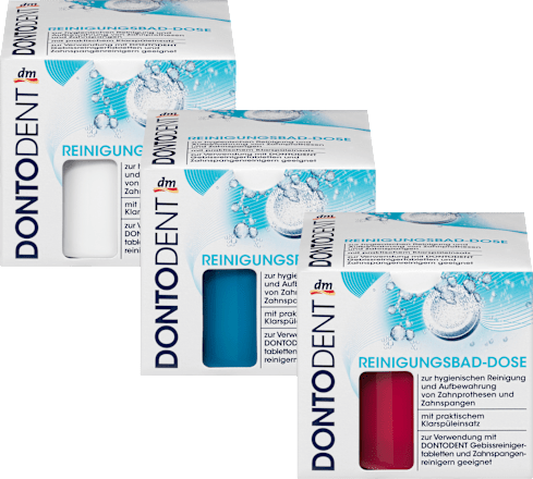 Reinigungsbad-Dose Dontodent