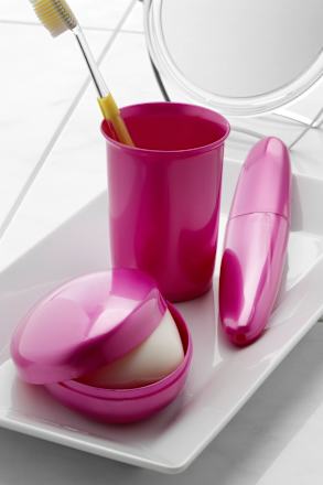 Zahnbürstenköcher pink ebelin