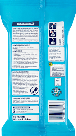 Feuchte Allzwecktücher Pure Frische Denkmit