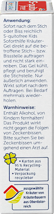 Soforthilfe Kräuter-Gel nature S-QUiTO free