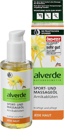Körperöl Sport- und Massageöl Arnikablüten alverde NATURKOSMETIK