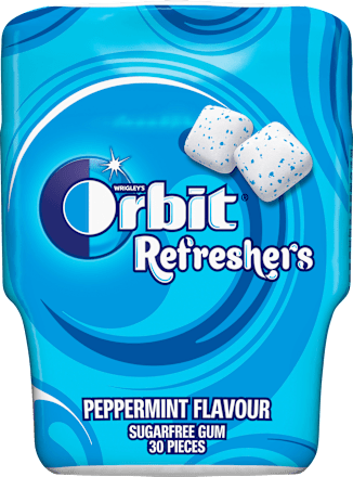 Žvečilni gumiji Refreshers Peppermint Orbit
