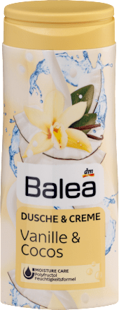 Cremedusche Vanille und Cocos Balea