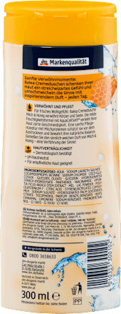 Cremedusche Milch & Honig Balea