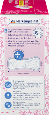 Slipeinlagen Normal Active Generation Frischeduft Jessa