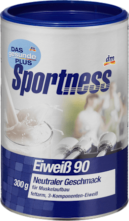 Sportness Eiweiß 90 Shake neutraler Geschmack Sportness