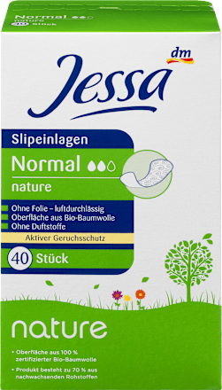 Slipeinlagen Normal, Nature Jessa