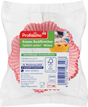 Backförmchen Krone Profissimo