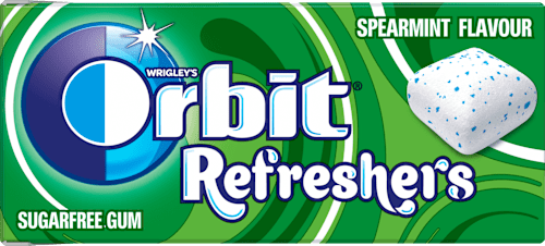 Žvečilni gumiji Refreshers Spearmint Orbit