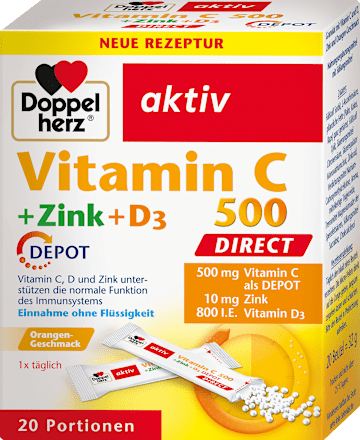 aktiv Vitamin C +Zink Doppelherz