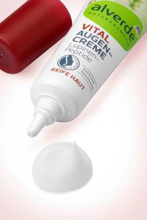 Augencreme Vital Lupinen-Peptide alverde NATURKOSMETIK