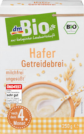 Hafer Getreidebrei nach dem 4. Monat dmBio