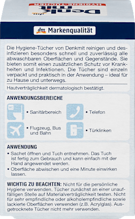 Desinfektionstücher Denkmit