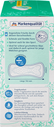Slipeinlagen Normal Active Generation Jessa