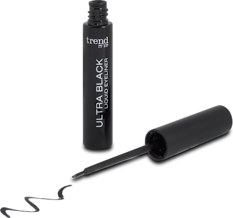Tekoče črtalo za oči Ultra black  trend !t up