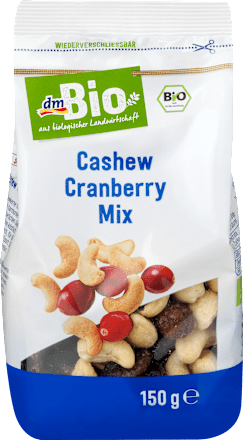 Nuss- & Trockenobst-Mischung Cashew Cranberry Mix  dmBio