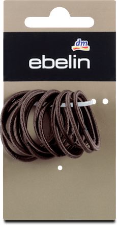Elastici per capelli marroni piccoli ebelin
