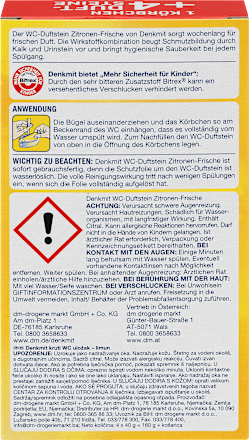 WC Duftstein Zitronen-Frische Denkmit