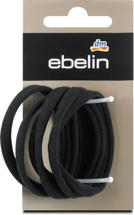 Elastici per capelli neri ebelin