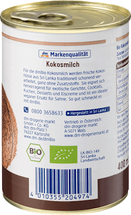 Kokosmilch dmBio