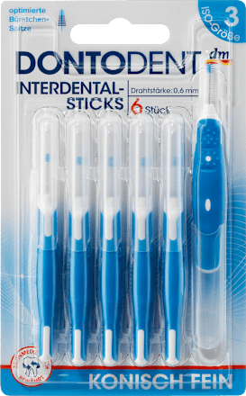 Interdental Sticks blau 2,5-4,5 ISO 3 Dontodent