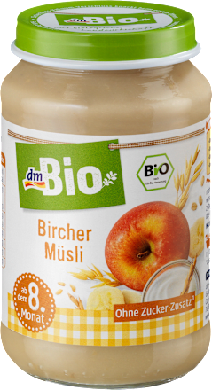 Bircher Müsli ab dem 8. Monat dmBio