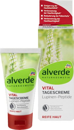 Tagescreme Vital Lupinen-Peptide alverde NATURKOSMETIK