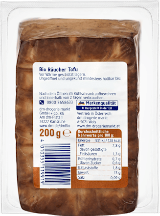 Tofu, Räucher-Tofu dmBio