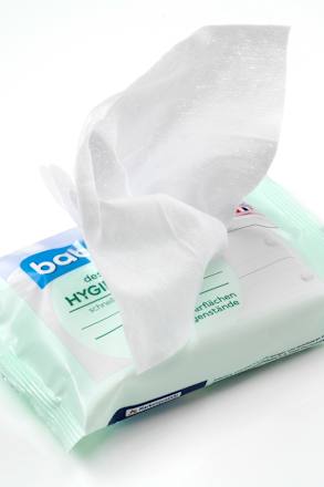 Hygienetücher desinfizierend parfümfrei 15 Tücher babylove