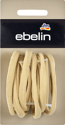 Elastici per capelli spessi biondi ebelin