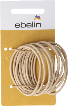 Elastici per capelli sottili biondi ebelin