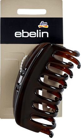 Fermaglio per capelli avana con impugnatura incurvata ebelin