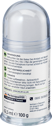 Deo Stick Antitranspirant Kristall Balea