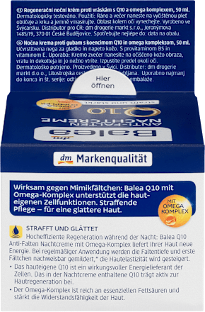 Nachtcreme Q10 Anti-Falten Balea