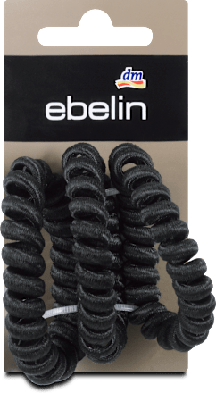Elastici a spirale grandi neri ebelin