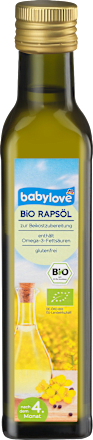 Beikostöl Bio-Rapsöl nach dem 4. Monat babylove