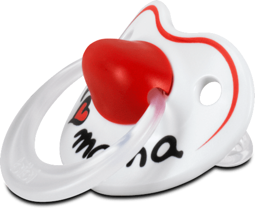 Schnuller I love mama 6-16 Monate Bibi